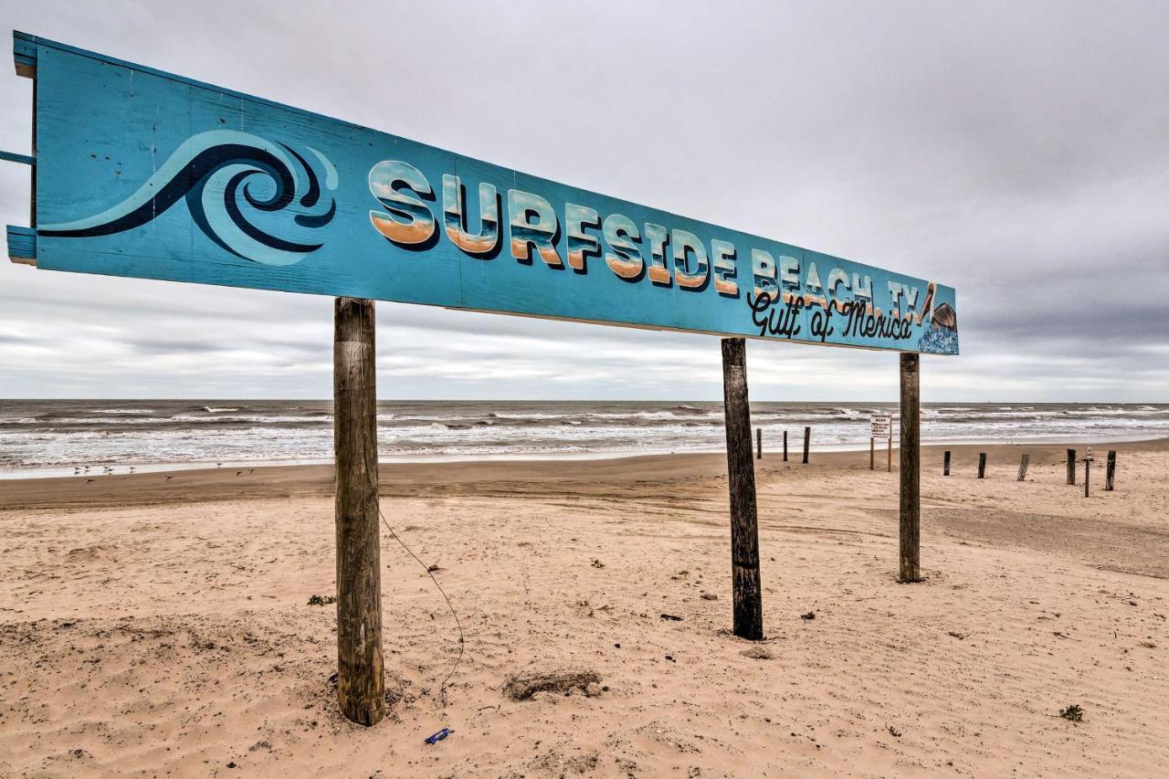 Surfside Beach Gem With Deck - 1 Block To Shore! Freeport Extérieur photo